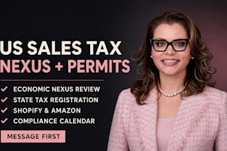 review US sales tax nexus and register permits for your ecommerce business