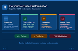 do your oracle netsuite customization