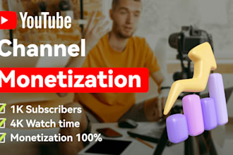 create and setup youtube channel with monetization