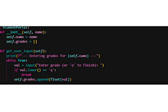 provide expert python programming tutoring for students
