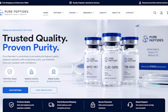 build peptide website fda complaint peptide website woocommerce peptide website