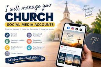 manage your church social media accounts