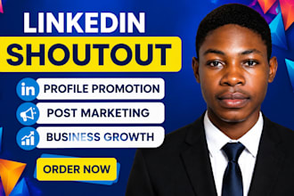 linkedin shoutout, profile promotion, post marketing, business growth