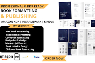 amazon kdp formatting cookbook formatting cookbook, ingramspark formatting