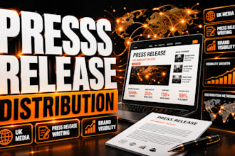 press release distribution press release writing UK PR submit press
