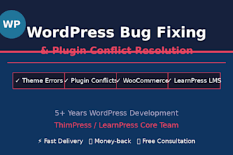 fix learnpress bugs and develop custom wordpress lms features