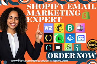 setup shopify email marketing sendwill pop convert shopify flow klaviyo omnisend