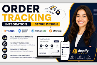 setup order tracking 17track parcelwill track123 whatsapp whatomation aftership