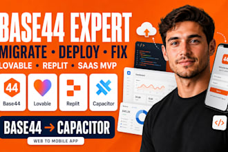 migrate base44 expert deploy lovable base44 saas mvp replit base44 to capacitor