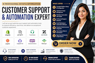 setup shopify gorgias freshdesk zendesk zapier support ai woocommerce klaviyo