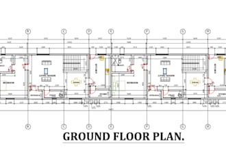 create architectural 2d and 3d drawing using revit, bim, autocad and do sketchup