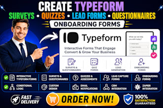create typeform surveys quizzes lead forms and questionnaires onboarding forms