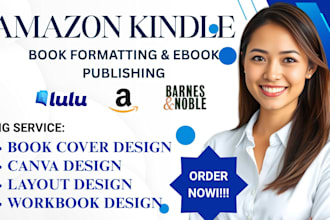 design workbook, ebook, canva workbook, journal, and book publishing layout