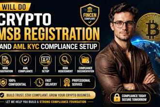 do crypto msb registration and aml kyc compliance setup