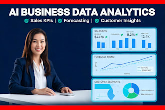 analyze your sales data and create dashboards and reports