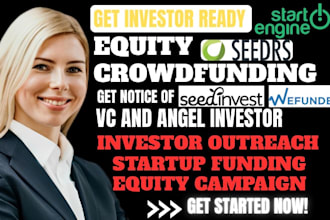 create investor ready equity crowdfunding campaign on wefunder and startengine