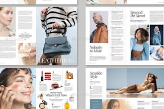 design editable fashion jewelry catalog wholesale linesheet for brand, boutique