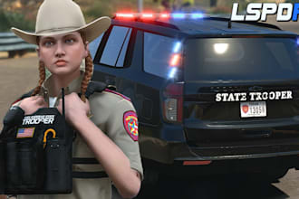 create a custom eup clothing for your fivem server lspdfr