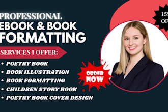 do interior book formatting, workbook layout design, typeset for kdp ingramspark