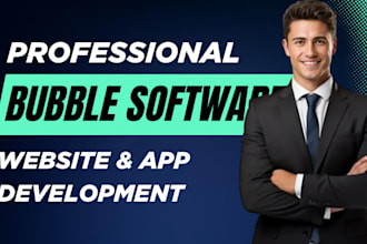 do bubble mvp, build bubble io website, bubble software developer for you