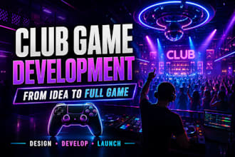 design and develop nightclub, club tycoon, and party simulation games