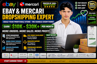 do ebay dropshipping on profit share