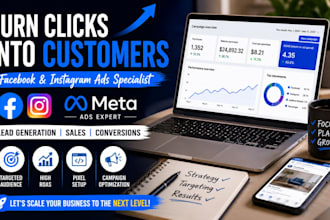 set up and manage meta ads, fb ads, ig ads, and google PPC campaigns