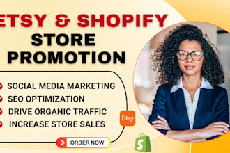 boost shopify sales with ecommerce marketing, promotion and SEO