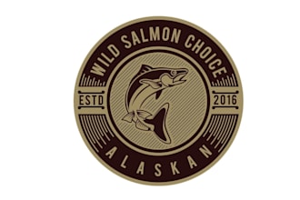 design motivation wild salmon choice logo