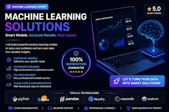 build machine learning models for prediction and classification