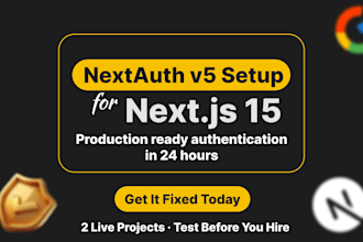set up nextauth v5 google oauth jwt and prisma for nextjs