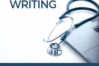 write medical blogs and patient education articles with pubmed research
