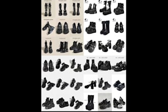 do 3d bags, 3d shoes and 3d clothes