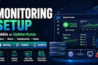 set up server monitoring and uptime alerts