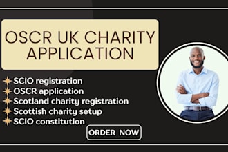 prepare your scotland scio charity registration application for oscr