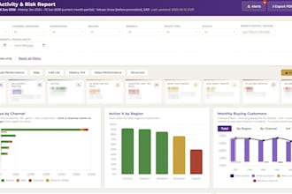build interactive dashboards and data models for your business