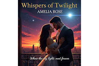 design a printready romance book cover or ebook