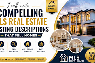 write compelling mls real estate listing descriptions that sell homes