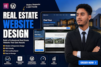 build real estate webiste idx and crm using houzez