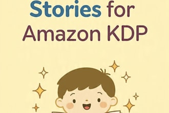 write cute moral short stories for kids amazon KDP books
