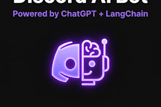 build a custom discord bot with ai integration and commands