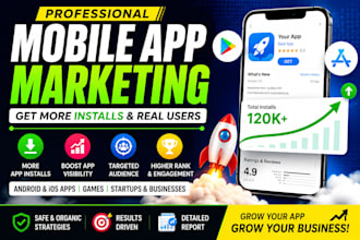 do aso mobile app promotion, game install,app marketing for android and IOS apps