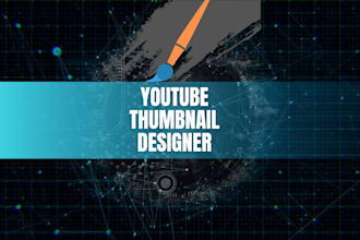 design a professional youtube thumbnail for your channel