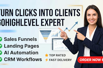 build a gohighlevel lead generation and appointment booking system for lo