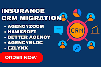 do gohighlevel agencyzoom insurance CRM transfer hawksoft ezlynx agencybloc