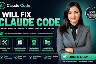fix claude code context window optimize token usage project setup