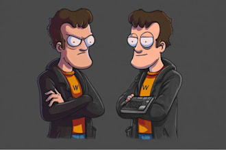 draw anything as a cartoon or cartoon character
