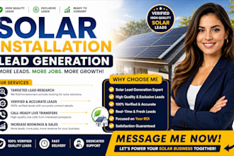 fresh solar installation leads, solar sales, solar installation google ads
