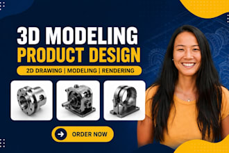 create dfm 3d cad modeling, 3d cad design, 3d rendering, and industrial design