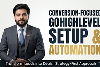 be ghl gohighlevel expert to setup highlevel website funnel workflow automation